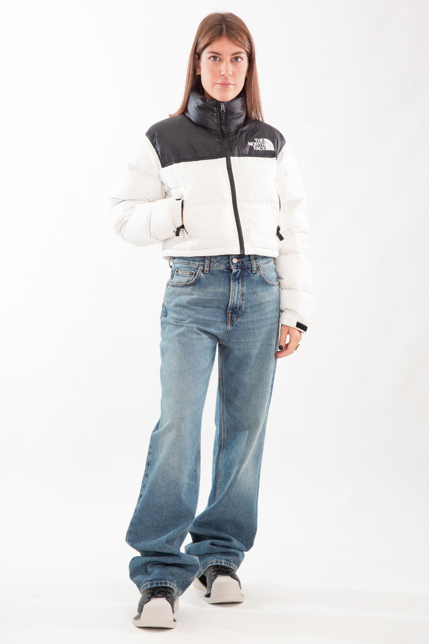 Nuptse cropped down jacket sales