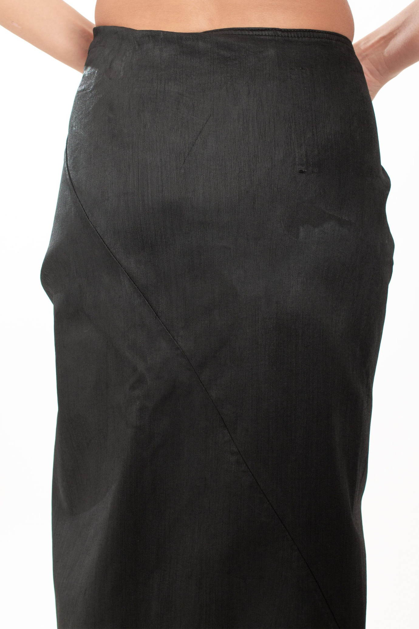 Waxed Denim Sex Skirt main image 0