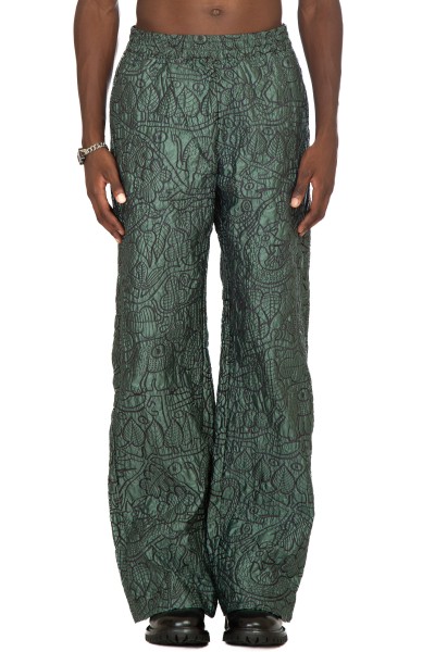 Printed Crackle Trousers