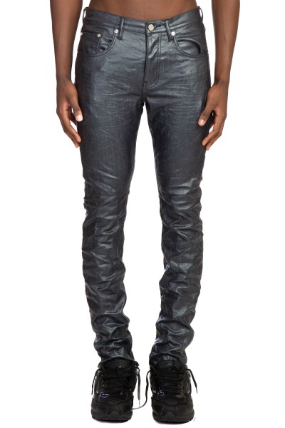 Patent Film Coated Jeans