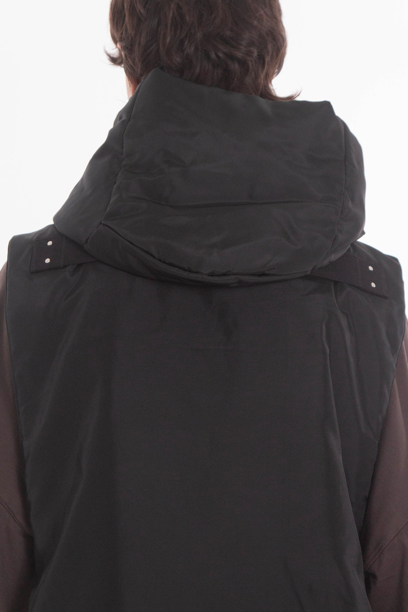 Nylon Canvas Hooded Liner Jacket