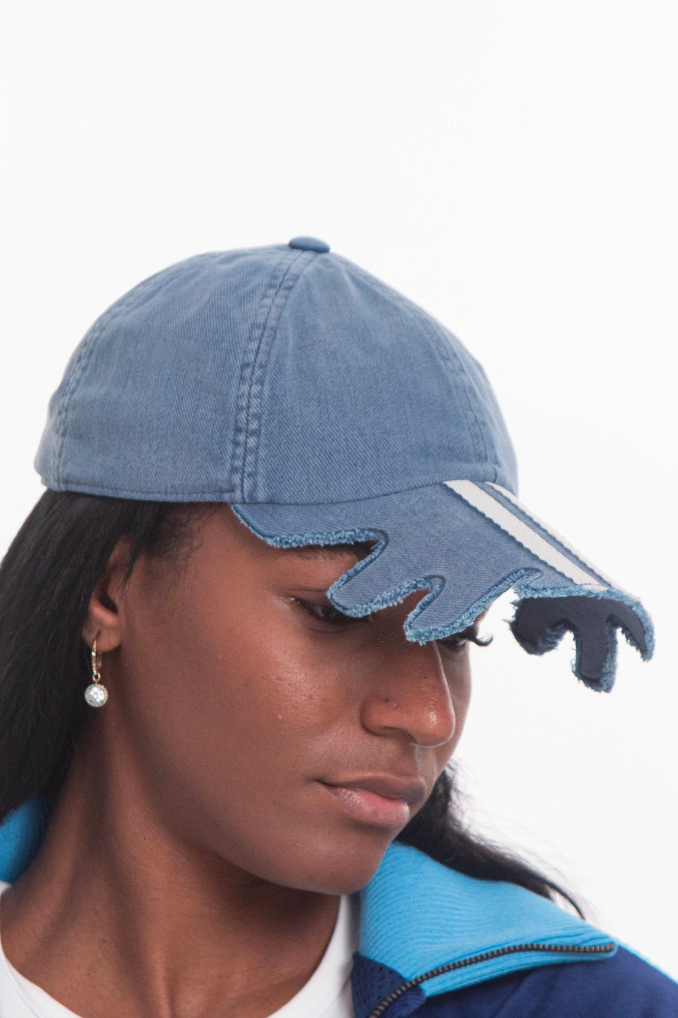 ADIDAS AVAVAV Avavav Striped Slashed Cap