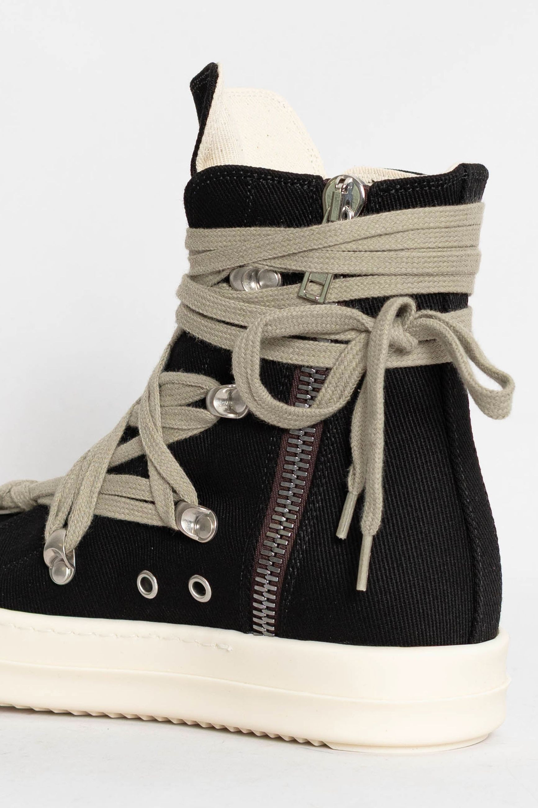 Overdyed Denim Megalace Sneaks | RICK OWENS DRKSHDW | 페칭 FETCHING